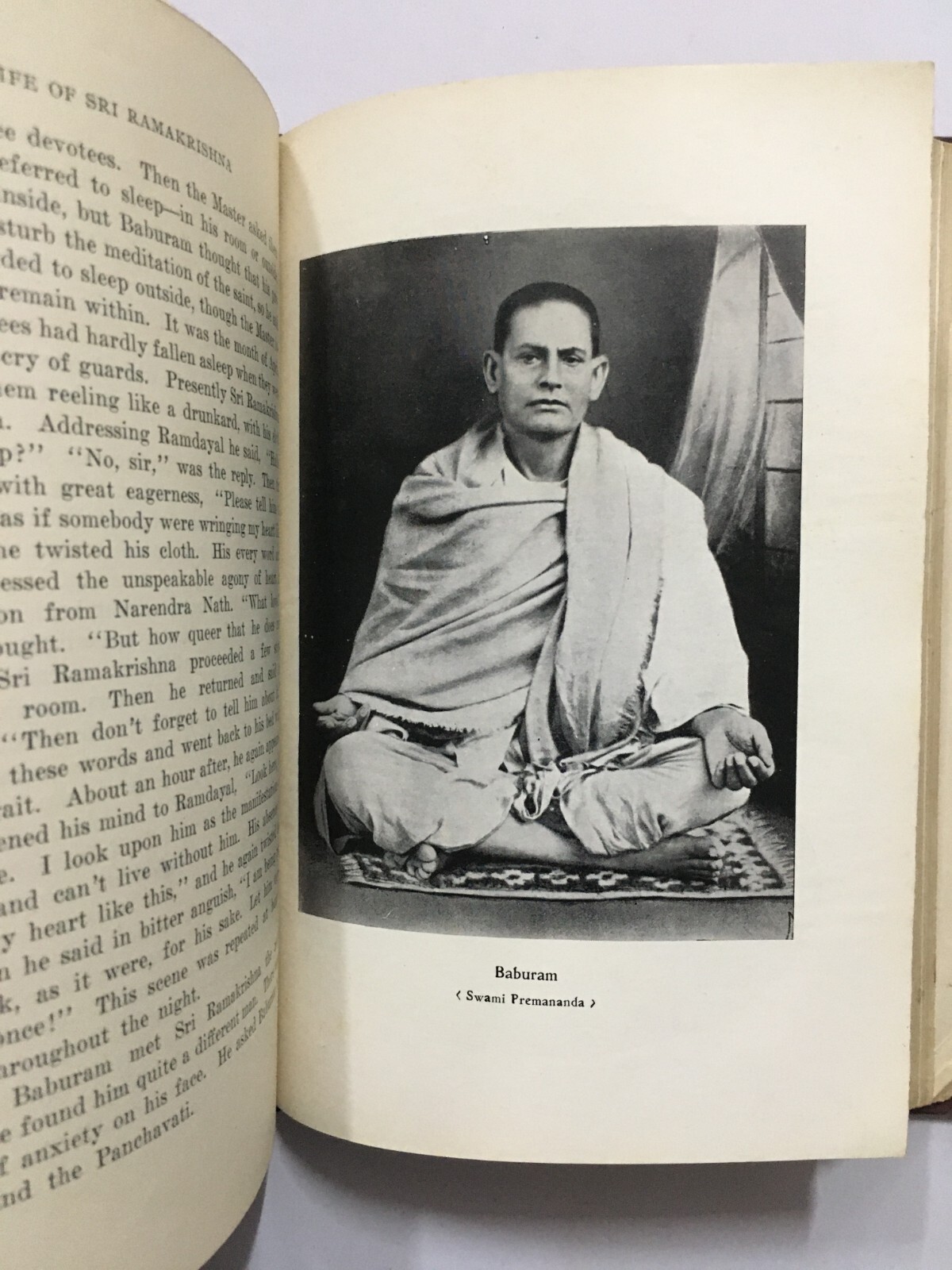 Life Of Sri Ramakrishna. Compiled From Various Authentic Sources. 1942. 617p. hb