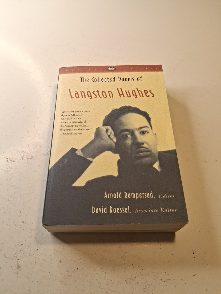 The Collected Poems of Langston Hughes (Vintage Classics, 1994) Hardcover SIGNED