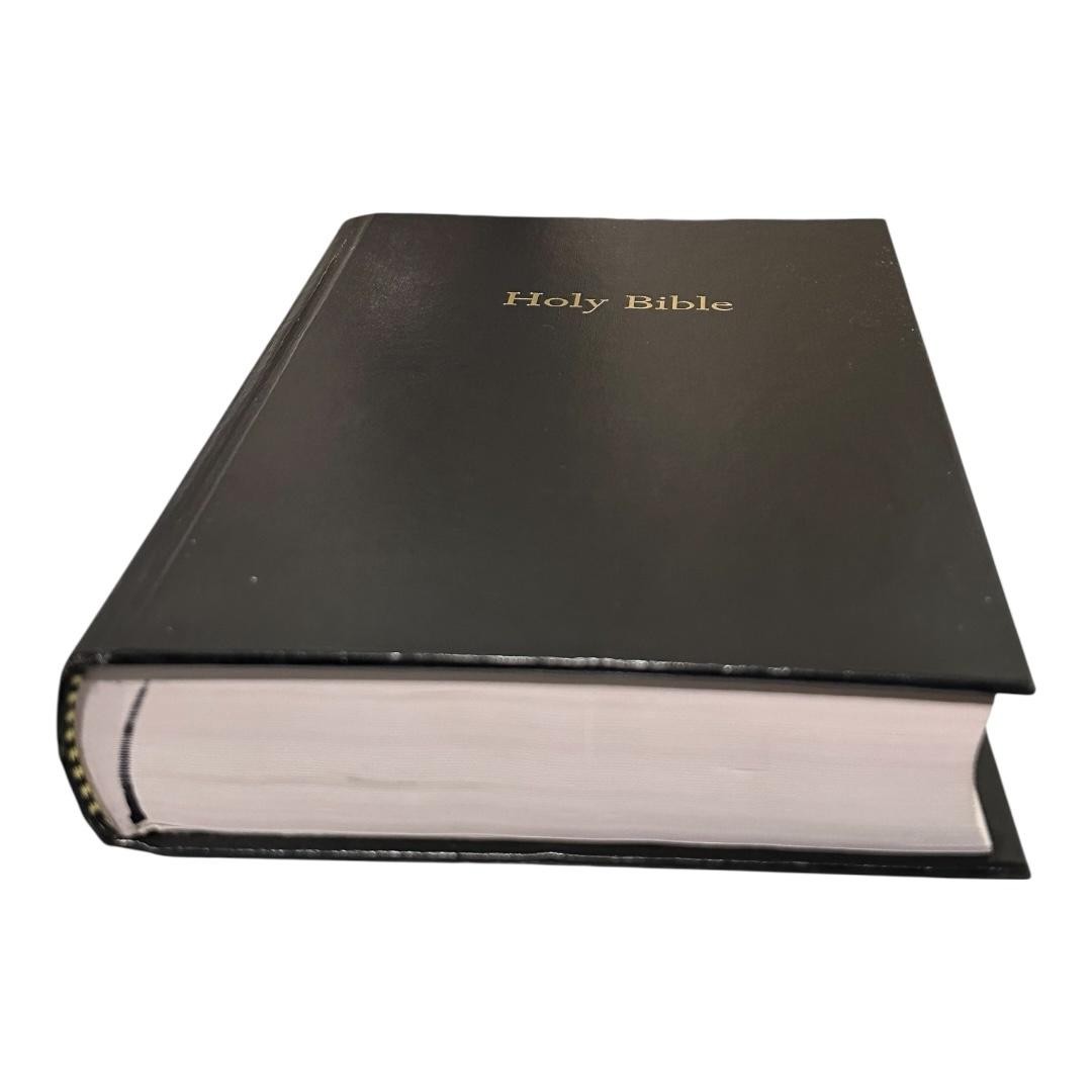Holy Bible King James Version Translators Zondervan HC Large Print Black 2020
