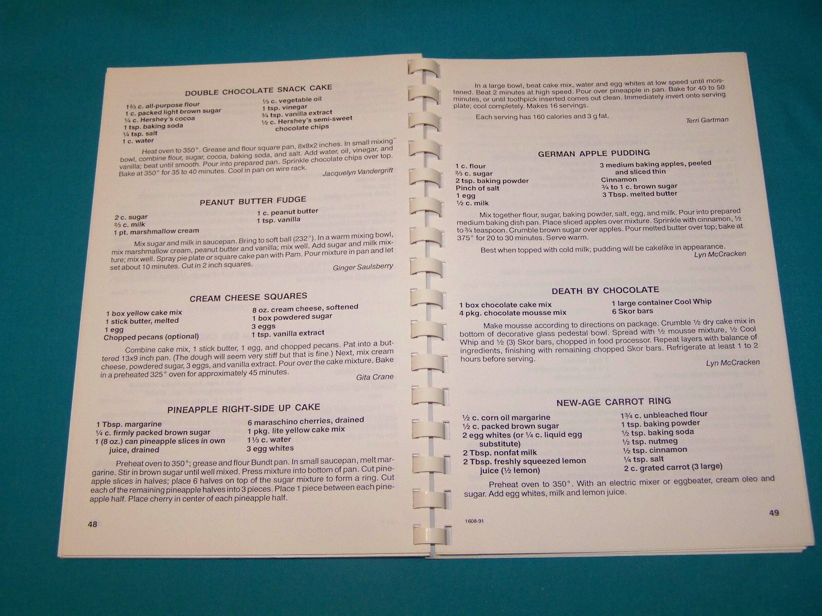 Fannie Mae SouthWestern Regional Office Cookbook 1991