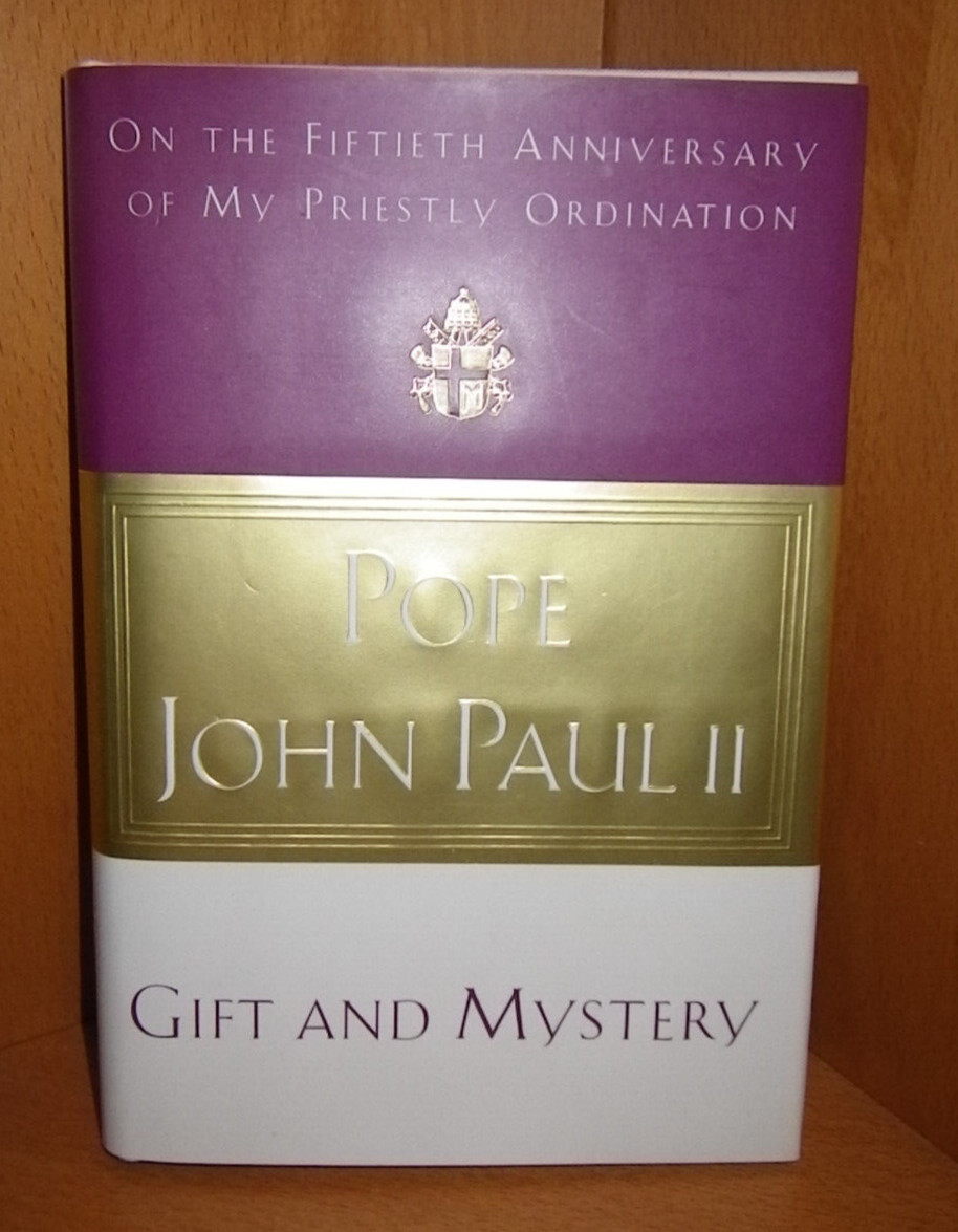 Gift and Mystery by Pope John Paul II, 114 Pages, Like New Condition. Ships Fast
