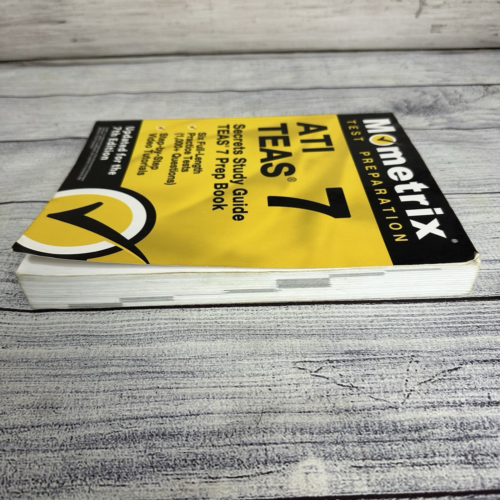ATI TEAS 7 Secrets Study Guide Mometrix Test Preparation Paperback – Acceptable