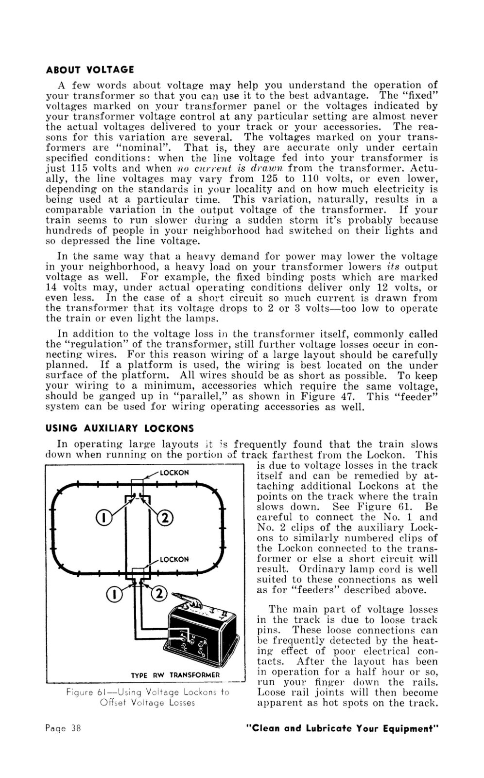 1950 Instructions for Installing and Operating Lionel Trains 55 Pages