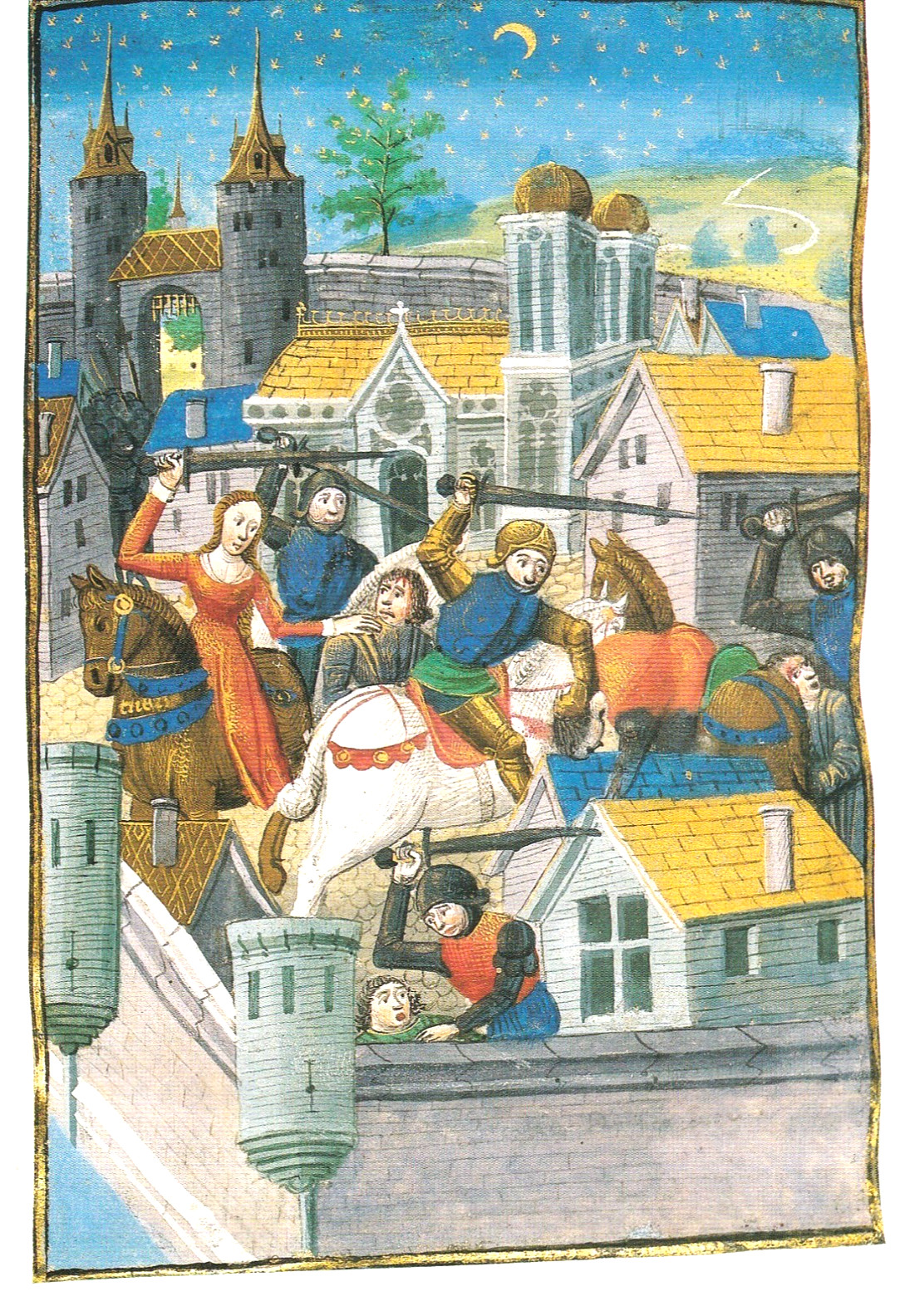 The Medieval Woman, An Illuminated Book of 30 Postcards, by Sally Fox, Art Book