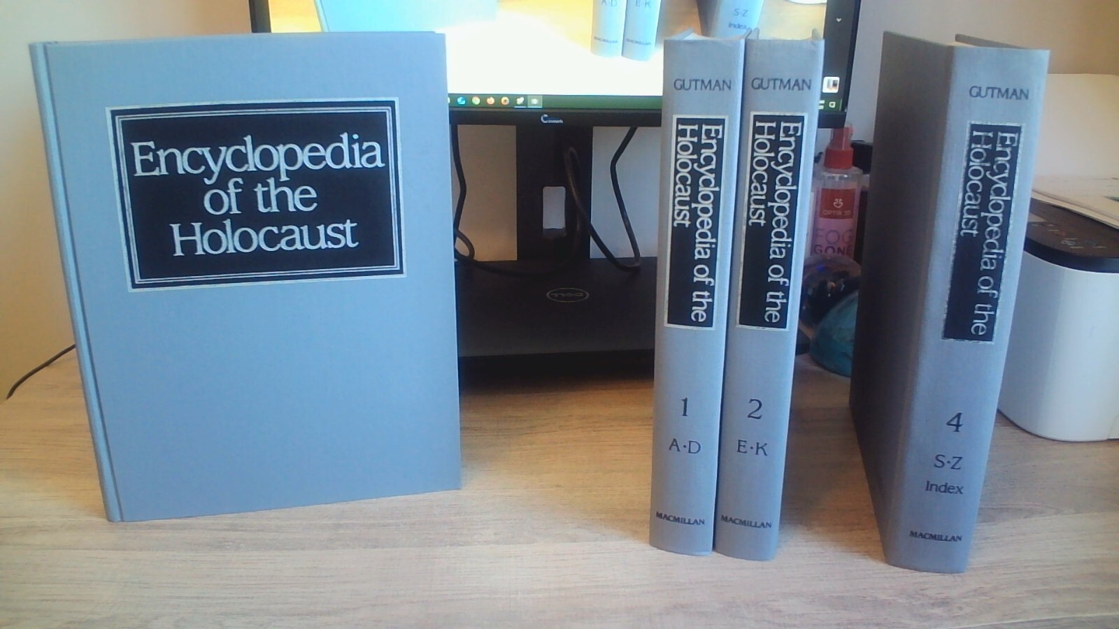 Encyclopedia of the Holocaust – Complete Set of 4 from 1990