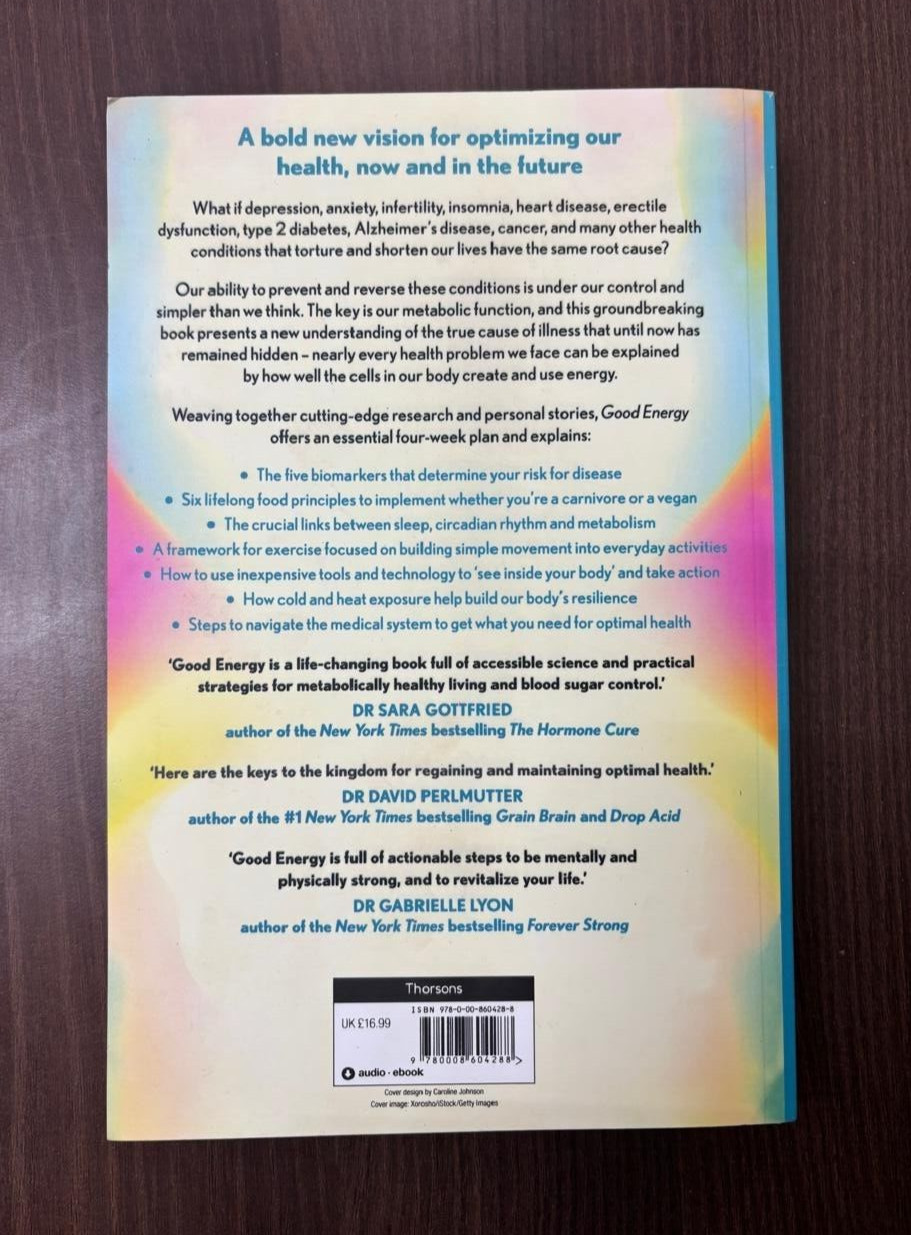 Good Energy by Dr. Casey Means NEW Paperback