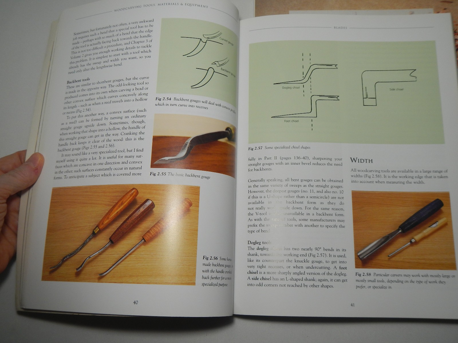 WOODCARVING TOOLS, MATERIALS & EQUIPMENT 2 paperback Books Vol 1 & 2 CHRIS PYE