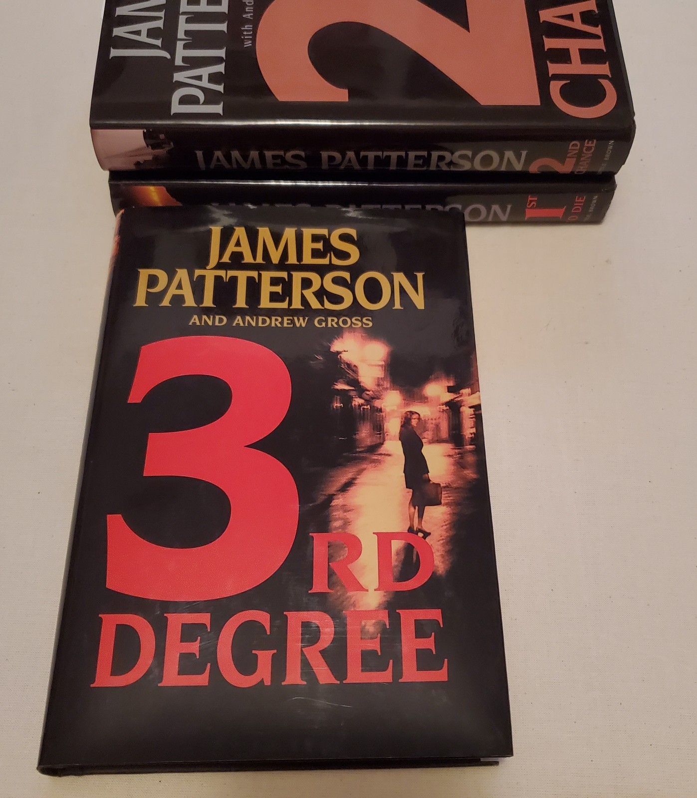 James Patterson Women’s Murder Club Books 1-3 HC Lot Crime Mystery Fiction