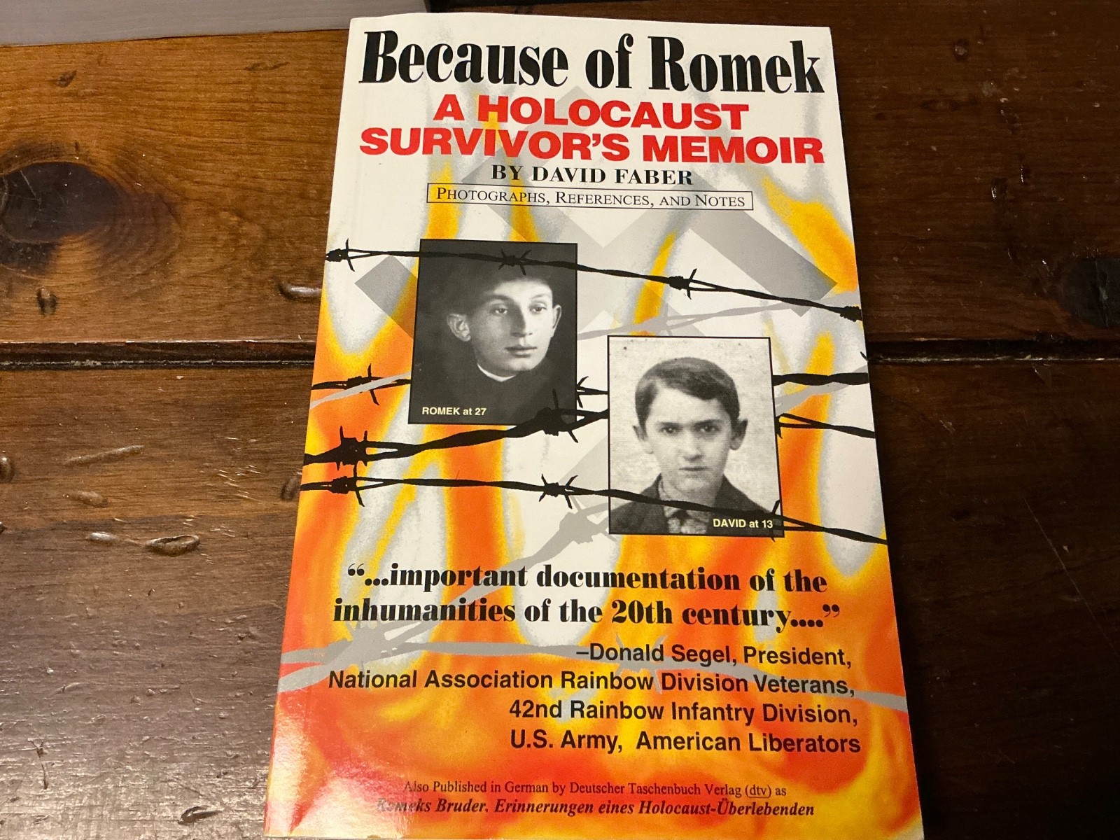 ** SIGNED ** WWII Holocaust Survivor Stories ** (Lot of 7) ** Eva Schloss **