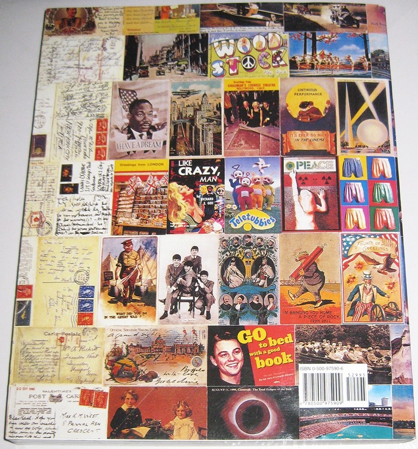 The Postcard Century: 2000 Cards & Their Messages, paperback 2000 mint condition