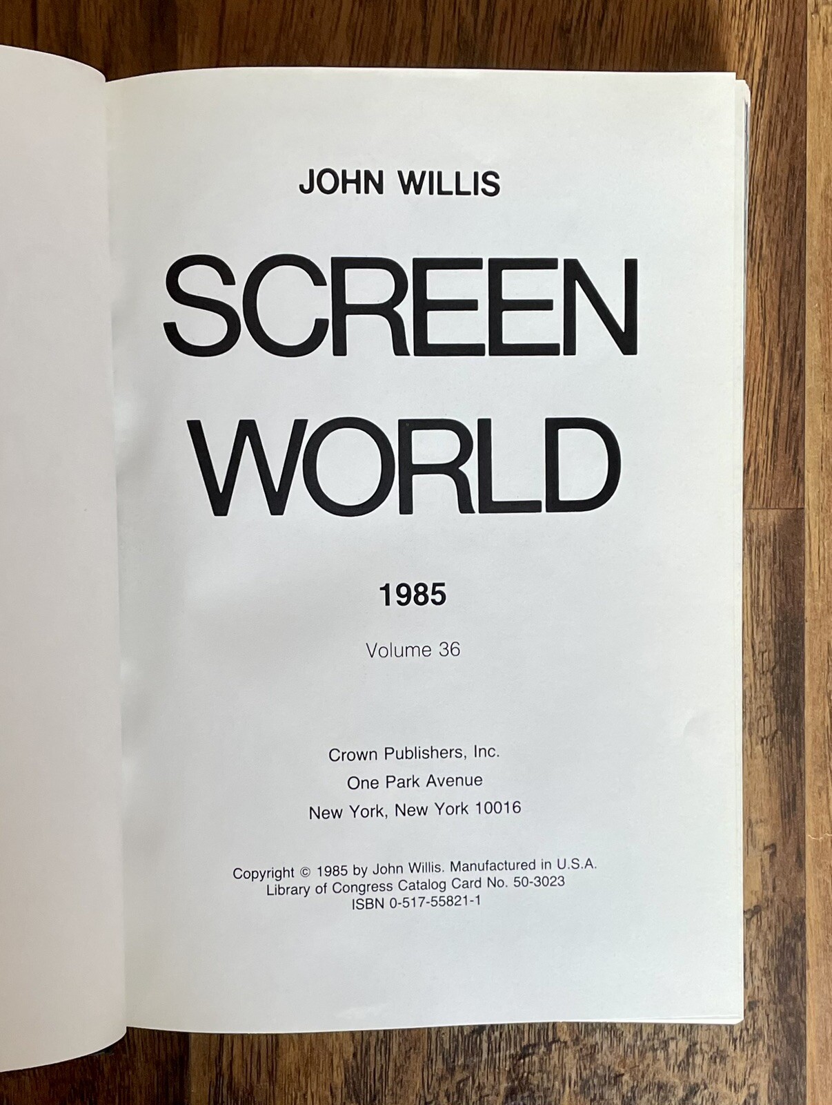 Screen World Lot of 20 — 17 HC w/ DJ, 3 SC — 1972-73, 77-85, 87-91, 93-96