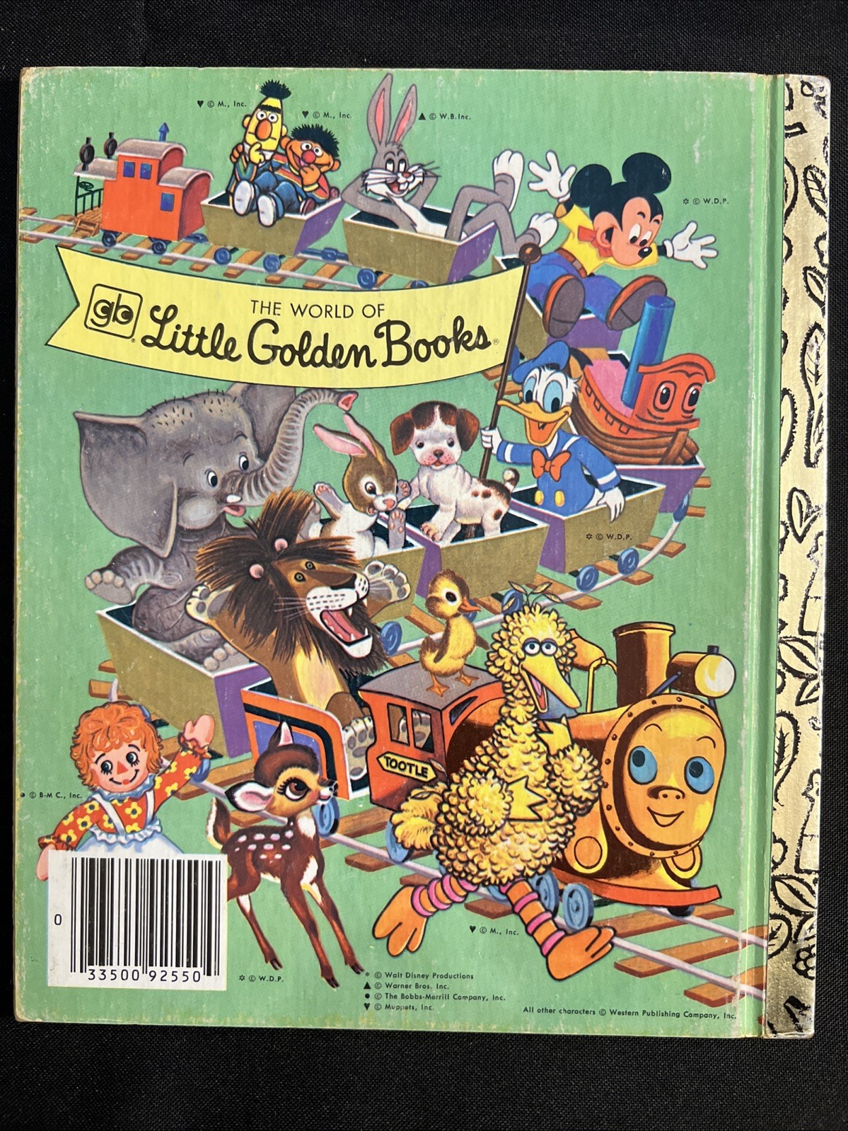 Vintage A Little Golden Book Disney’s Pinocchio 1980 104-22 .69 #5149