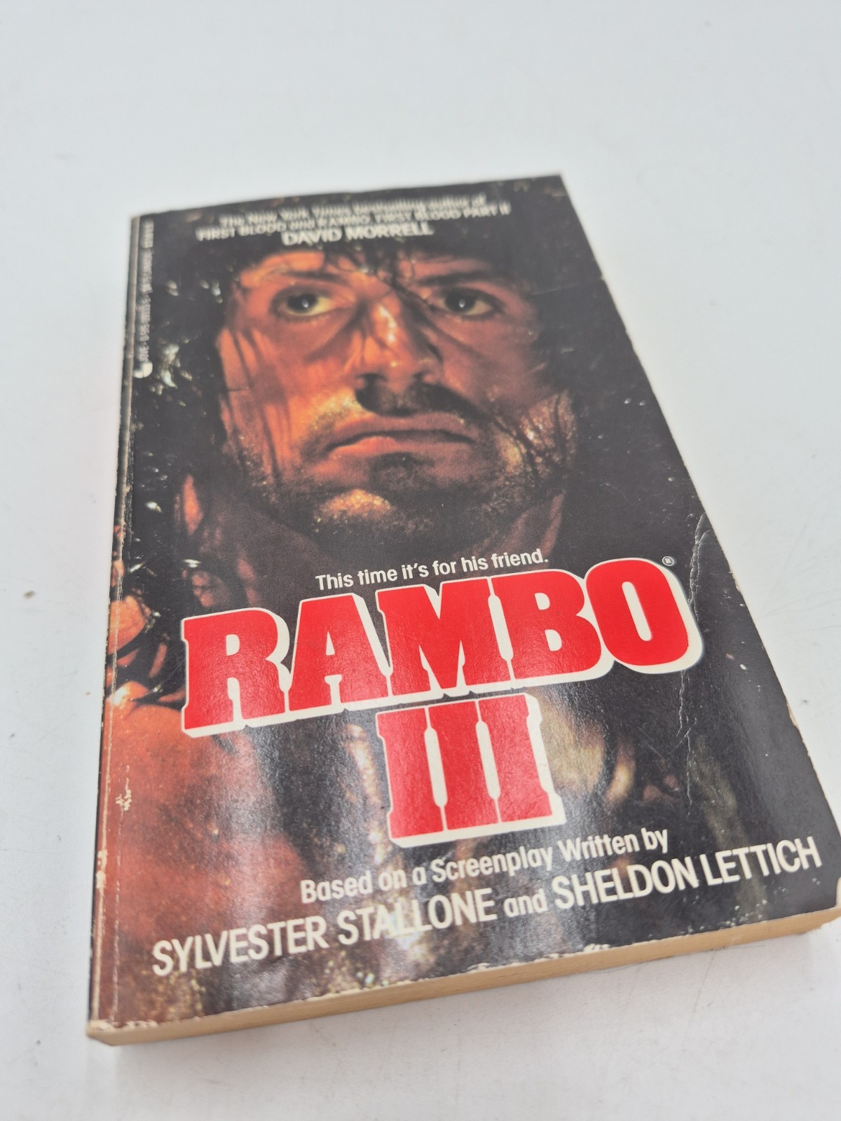 Rambo First Blood Part II & lll David Morrell 1985 Jove Movie Tie-In Paperback