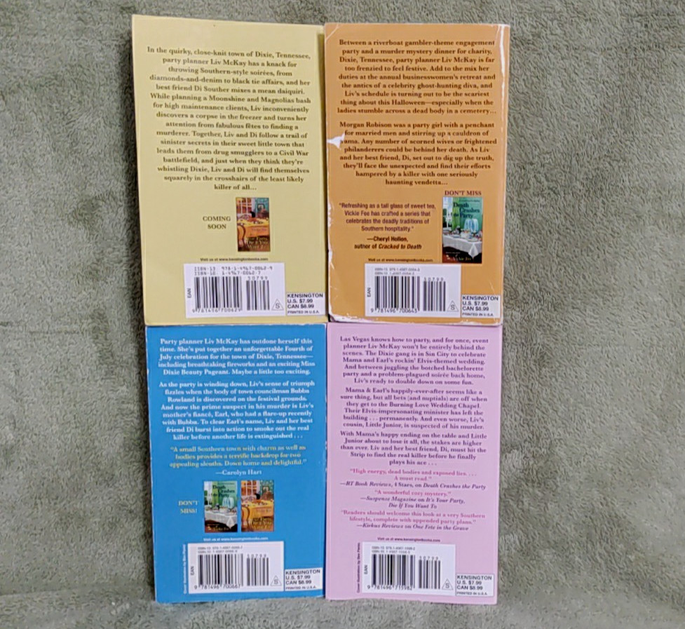 Vickie Fee – Liv And Di In Dixie Complete 4 Book Cozy Mystery Series HS-1