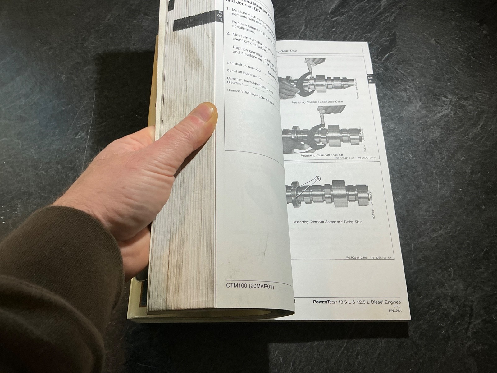 John Deere 10.5L & 12.5L Diesel Engines Base Engine Component Technical Manual