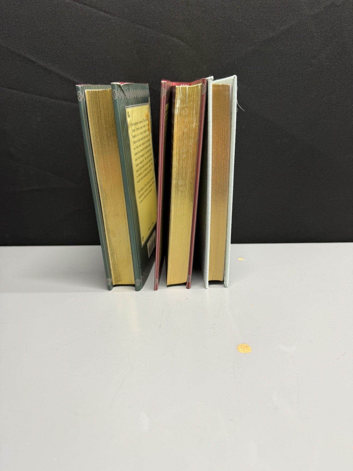 Mini Hardcover Literary Book Lot Sherlock Holmes Poe Hemingway Collector VTG