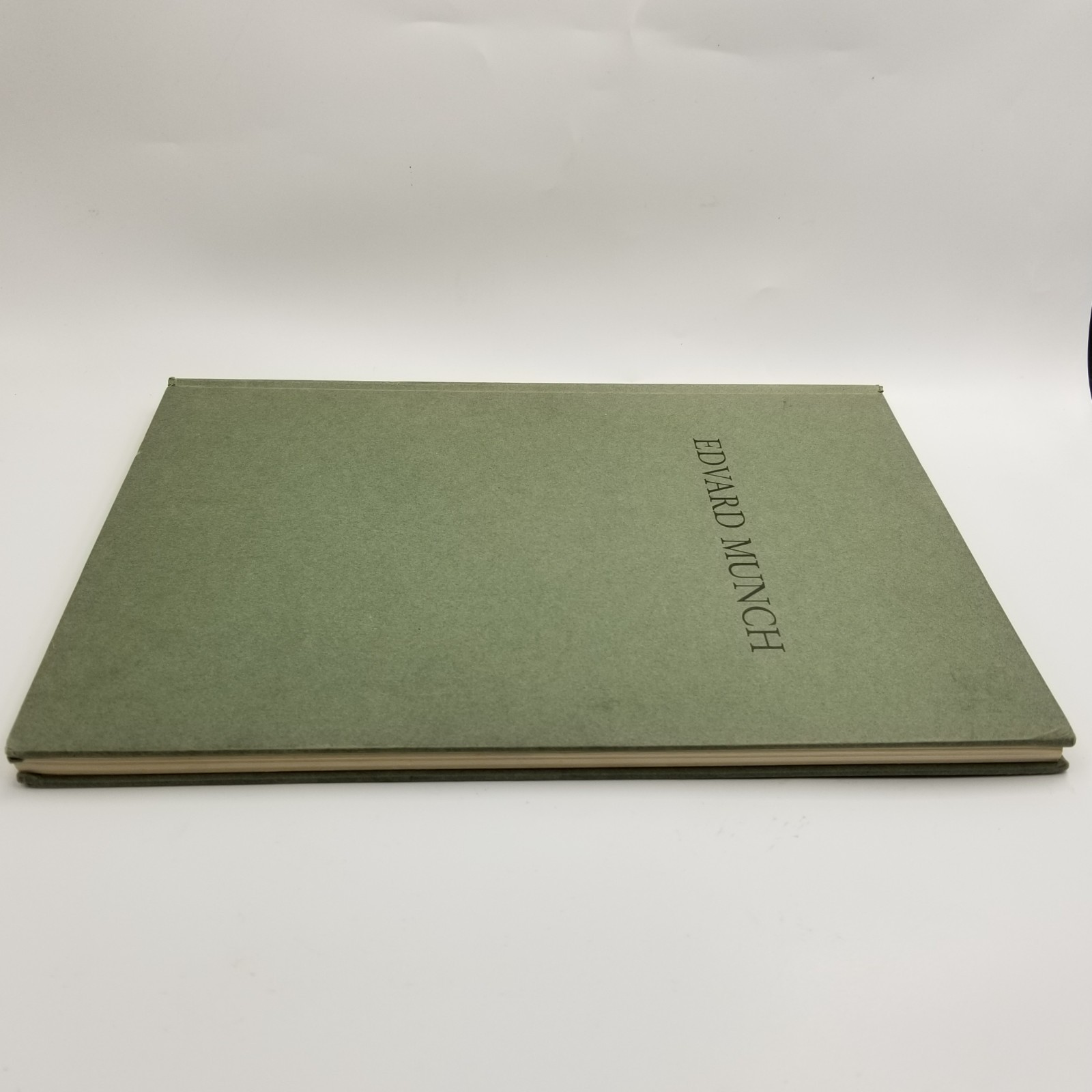 Edvard Munch by Per Amann – 1987 Artline Editions – Large Format HC