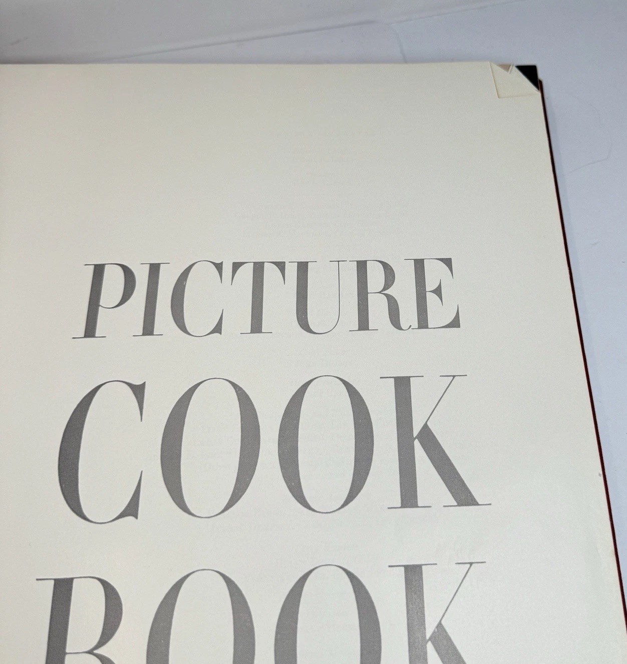 LIFE Picture Cook Book 1959 2nd Printing Oversize 14×10.5 Vintage MCM