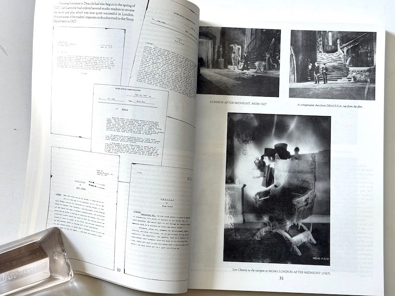 DRACULA: Universal Filmscript Series: First Edition Softbound Book 1990 #13