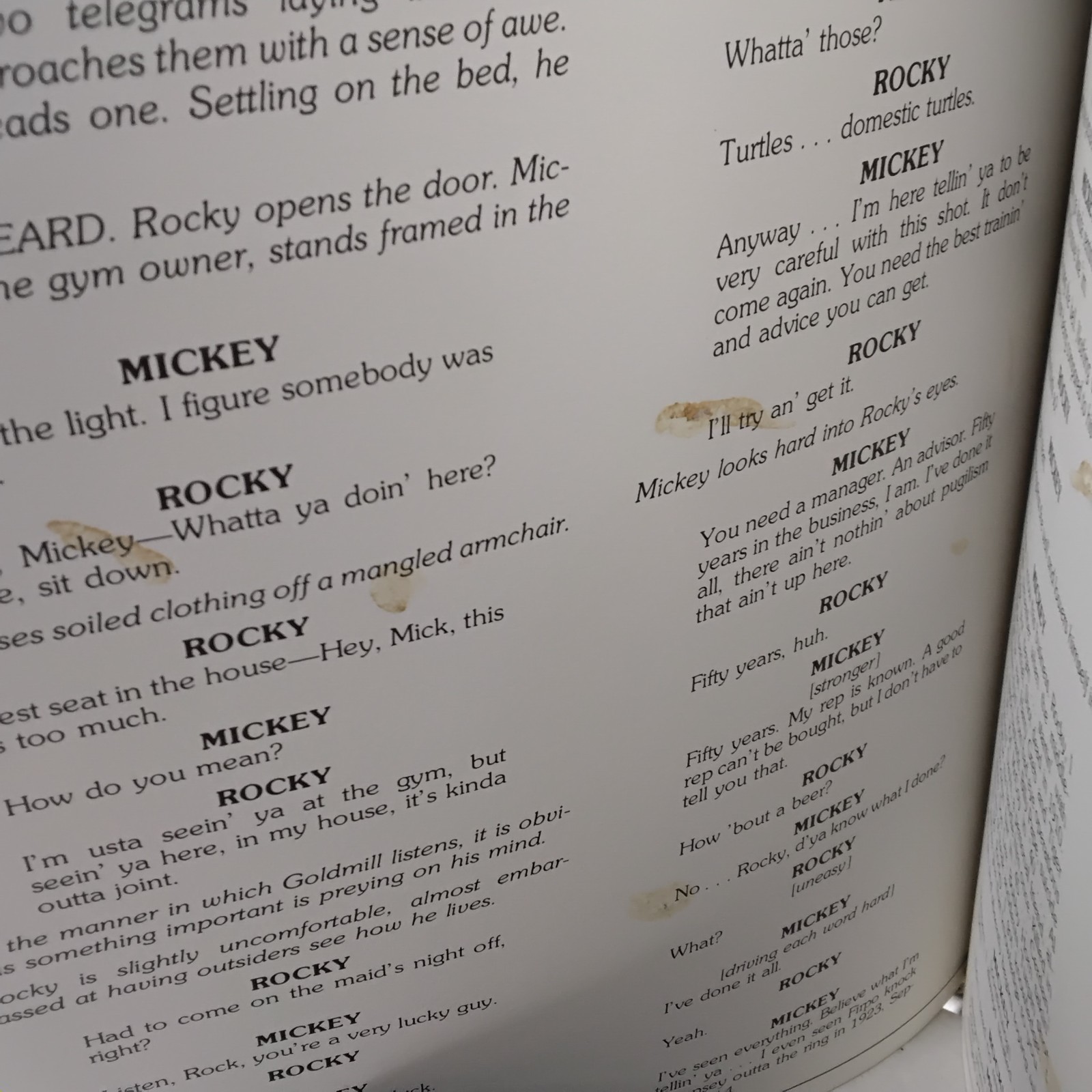 The Official Rocky Scrapbook by Sylvester Stallone 1977 Movie Softcover book