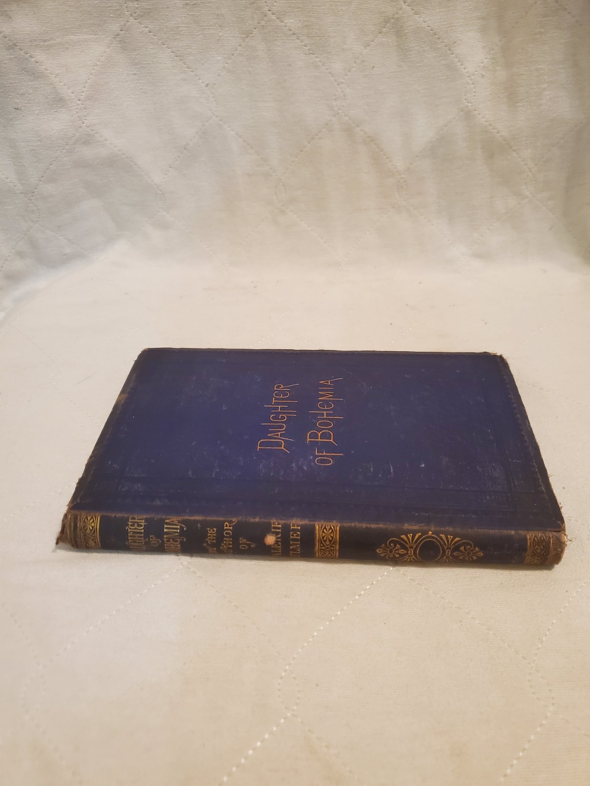 A Daughter of Bohemia Christian Reid 1874 A Novel Illustrated D. Appleton And Co