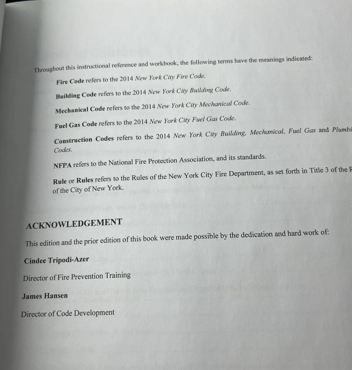 ICC International Code Council New York City Fire Code & Building Code Set 2014