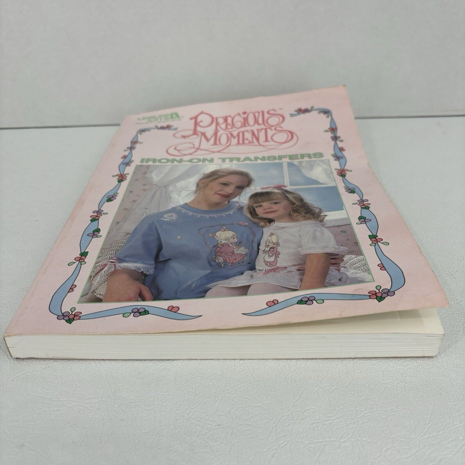 Precious Moments Iron-On Transfers Leisure Arts Paperback Book 1996 Vintage