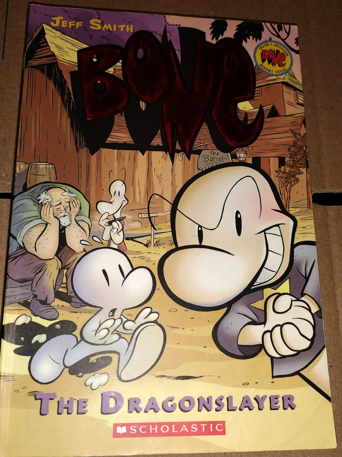 Bone by Jeff Smith Graphic Novel TPB Lot Volumes 1 2 3 4 5 6 8 9