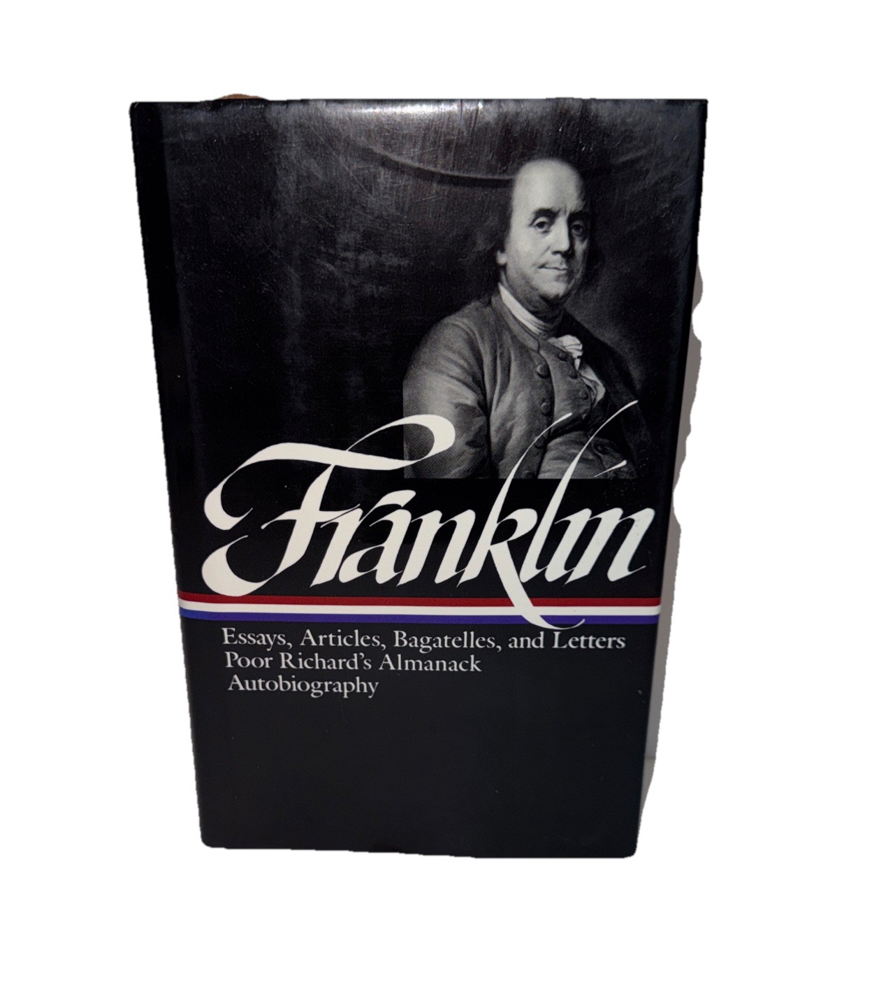 BENJAMIN FRANKLIN WRITINGS HARDCOVER BOOK THE LIBRARY OF AMERICA