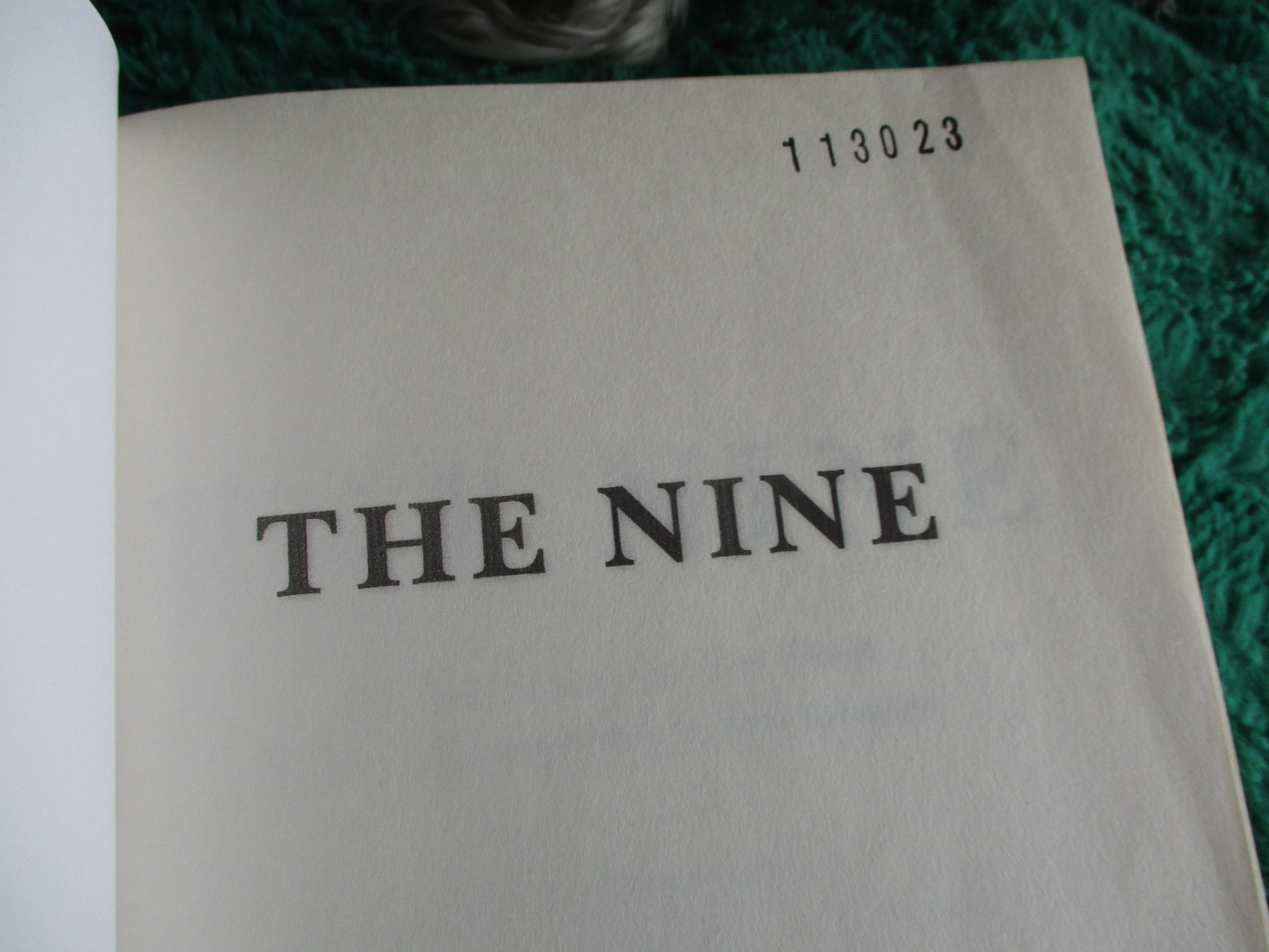 The Nine – Women Who Survived Nazi Germany – Strauss Advance Reading Copy GM