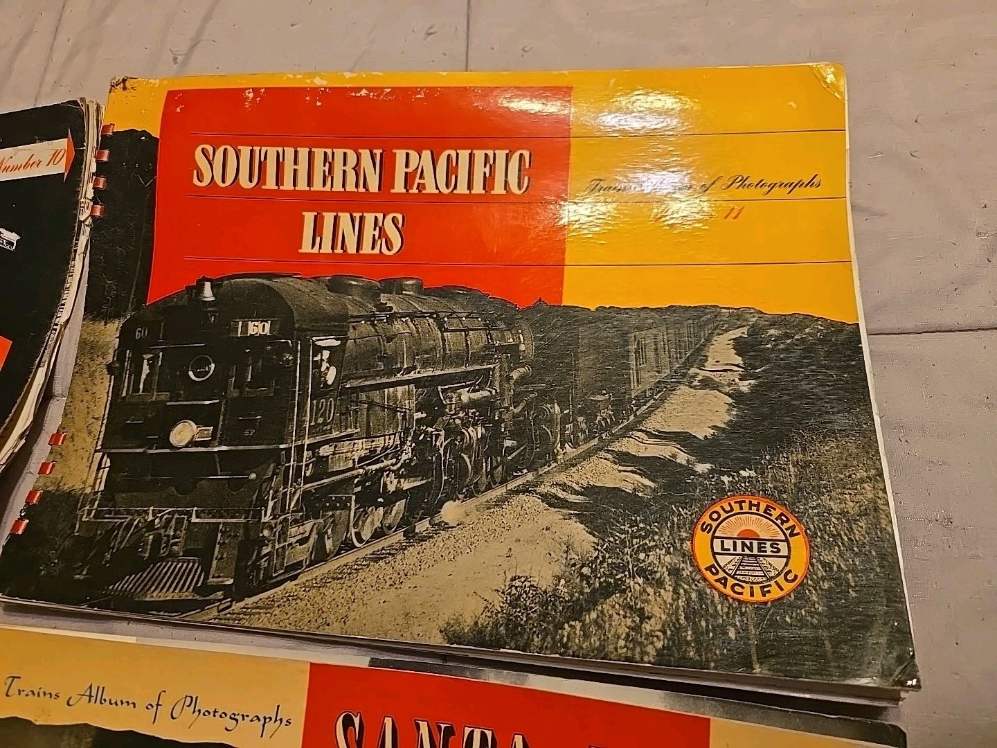 ESTATE: Vintage 1940’s Lot of 6 1st Edtion „Trains Album of Photographs“ Books