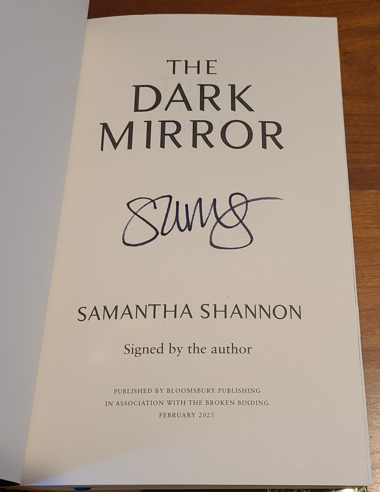 SIGNED The Bone Season 5-book Set -Samantha Shannon – The Broken Binding