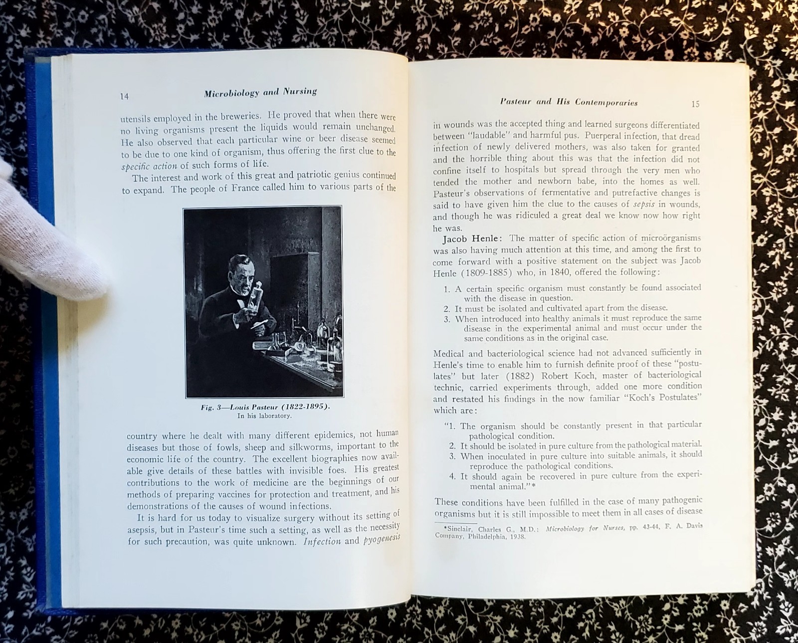 Microbiology Pathology And Nursing Eugene C. Piette, 1940, HC