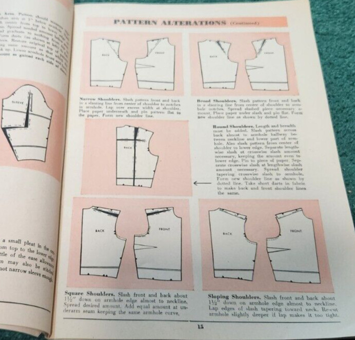 1947 SIMPLICITY SEWING BOOK Helpful Hints for Beginners & Experts 88 Pages