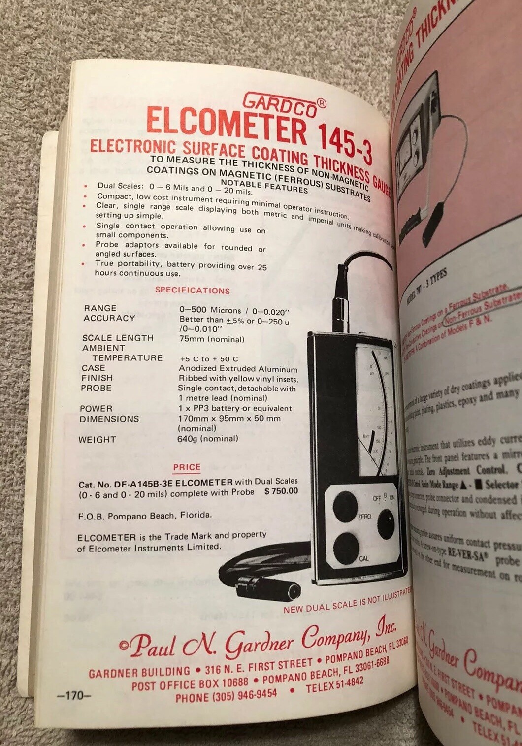 Paul N. Gardner Company, Inc. Price Book – 768 Pages
