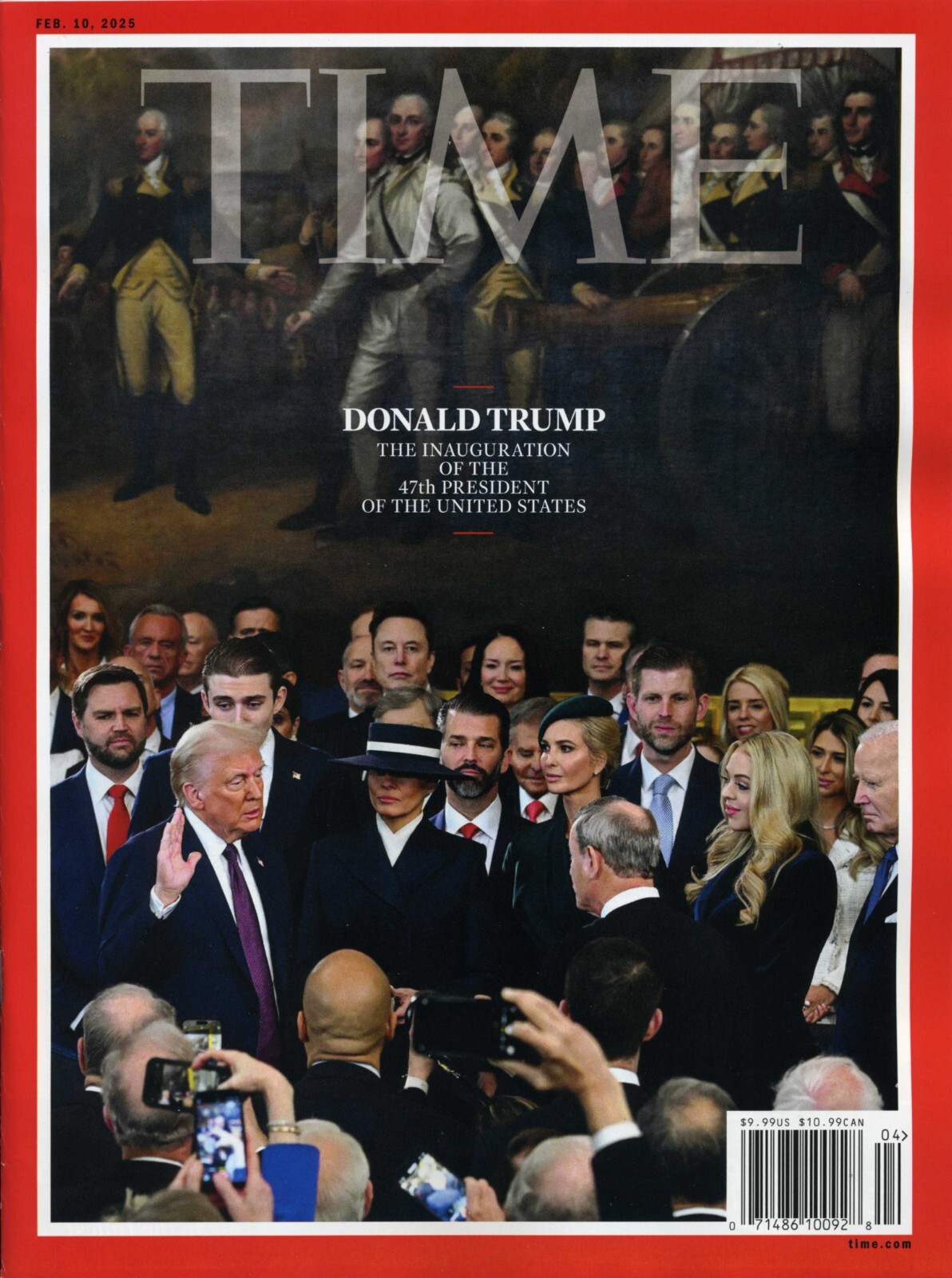 TIME Magazine February 10, 2025 – Donald Trump „The Inauguration“