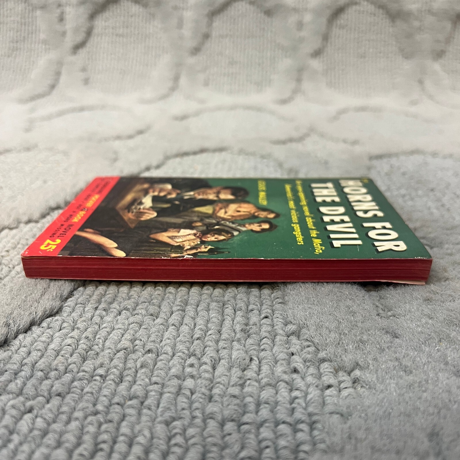 Horns For The Devil Mystery Paperback Book by Louis Malley Pocket Books 1952