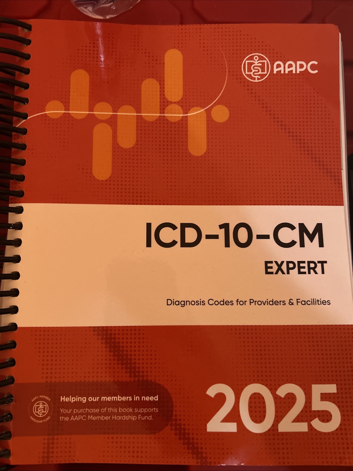 ICD-10-CM Complete Code Set 2025 – Spiral-bound, by AAPC – Very Good