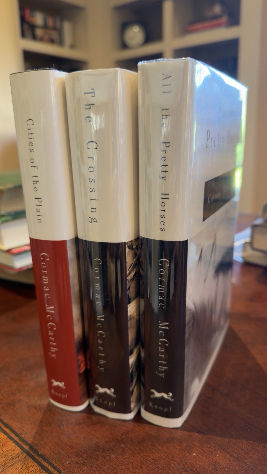 The Border Trilogy by Cormac McCarthy (Complete 1st Edition Hardcover Set Lot)