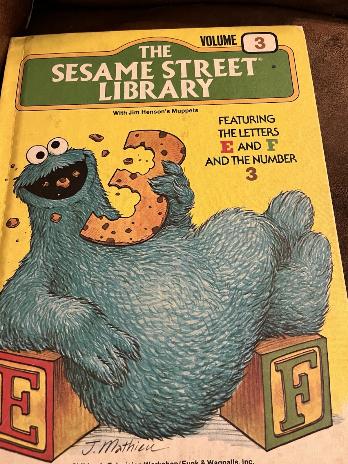 THE SESAME STREET LIBRARY – 10 Books 1979 Includes – 3,4,5,6,7,8,10,12,13,14
