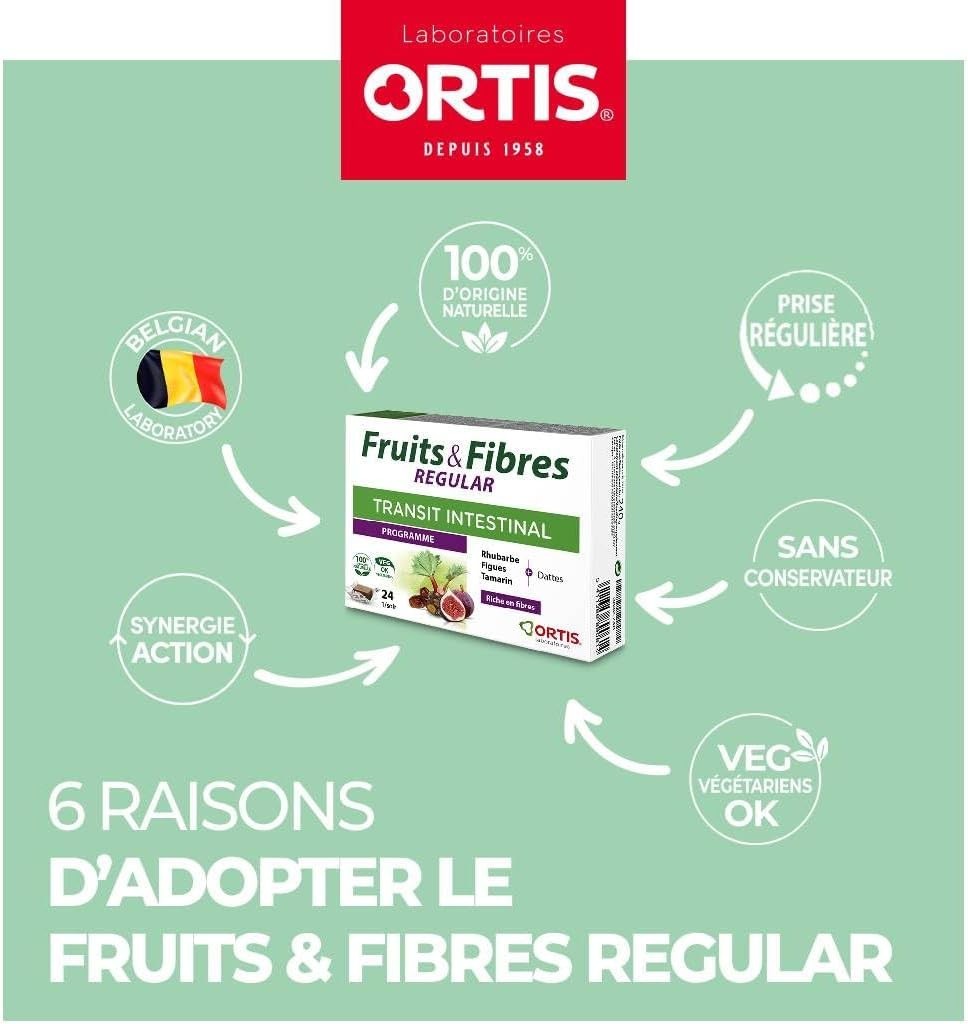 Natural Fruits & Fibres Regular – Intestinal Transit Support