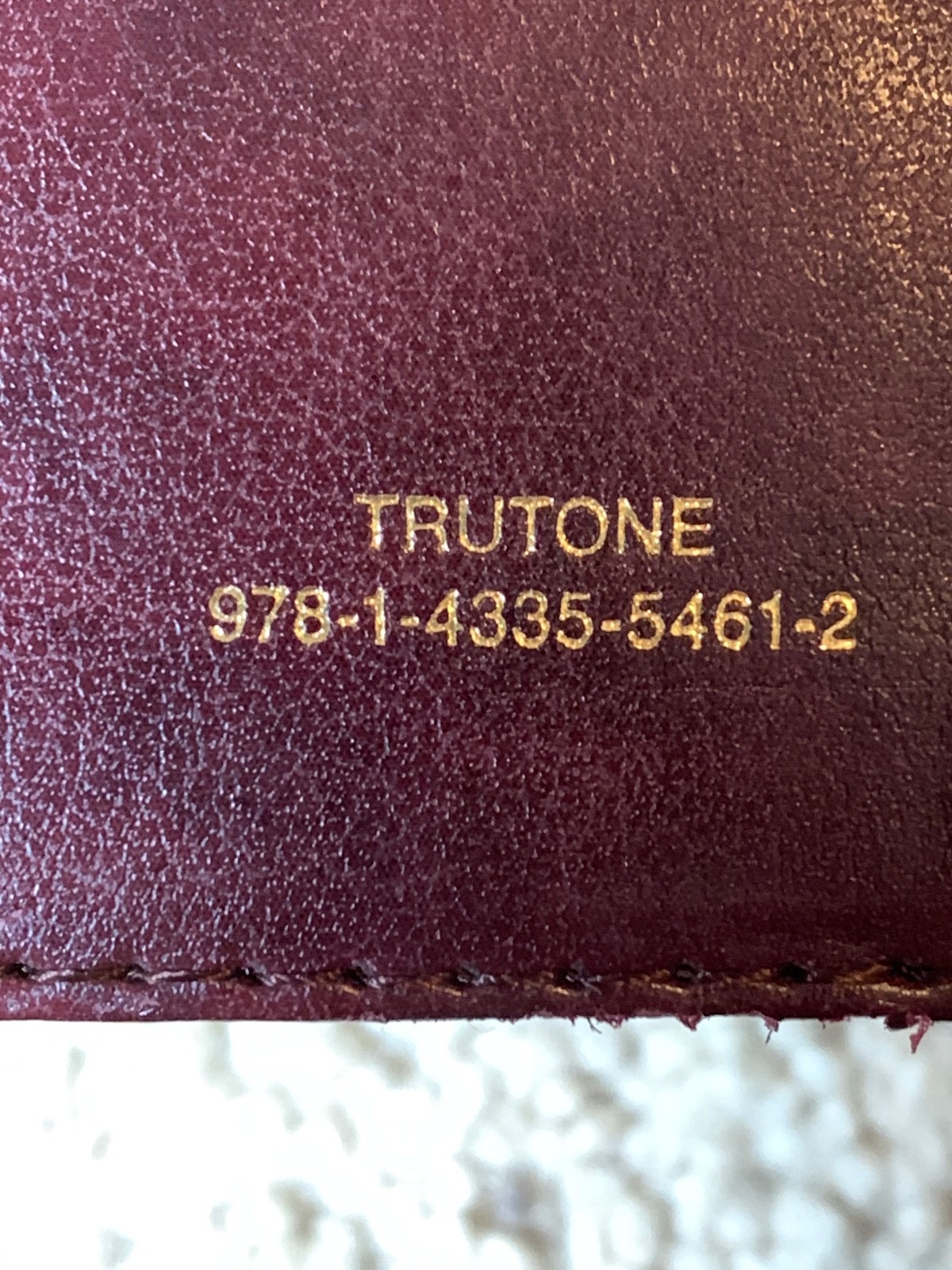 ESV Story of Redemption Bible TruTone 2018 Imitation Leather