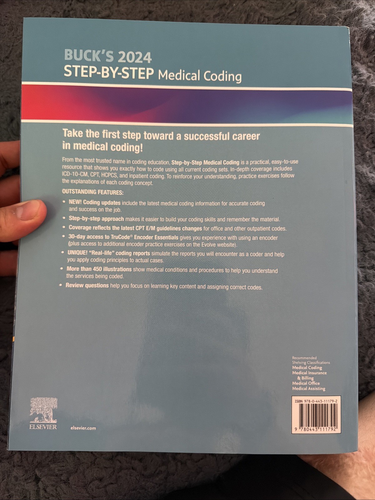 Bucks Step-by-Step Medical Coding, 2024 Edition – PB With /code C-4