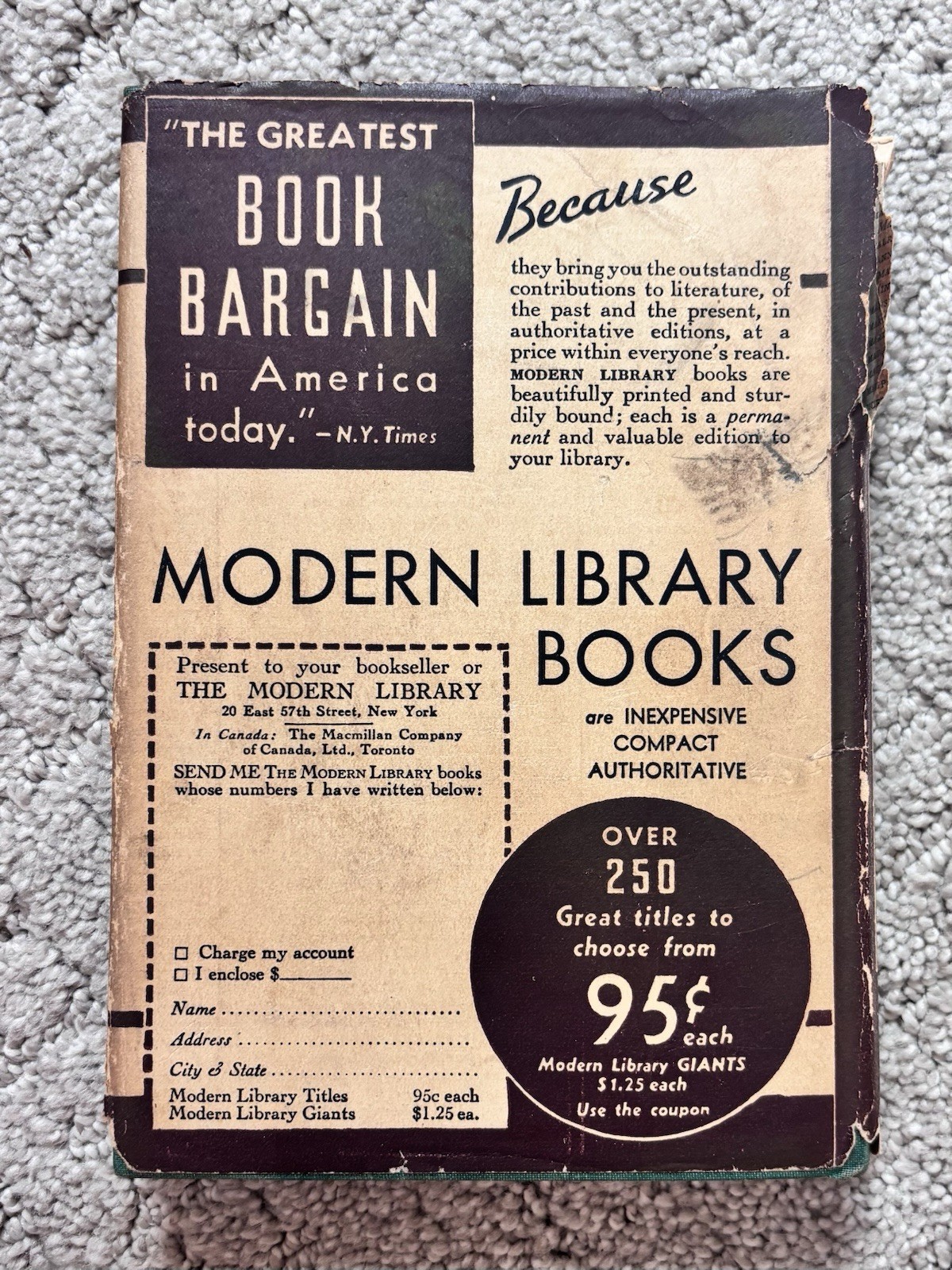 A Passage to India by E. M. Forster Modern Library