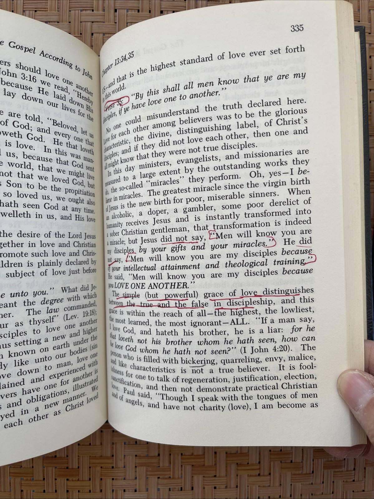 Complete The Gospel According to John Vol 1 2 3 Oliver Greene Gospel Hour