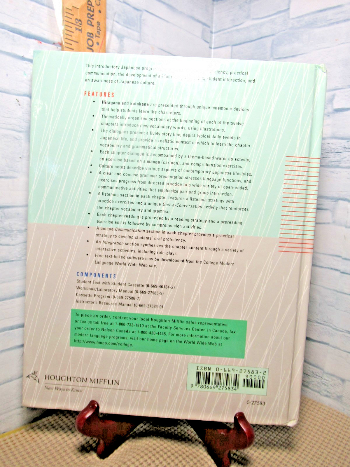 Nakama 1 Japanese Communication, Culture, Context / Hardcover / 1998