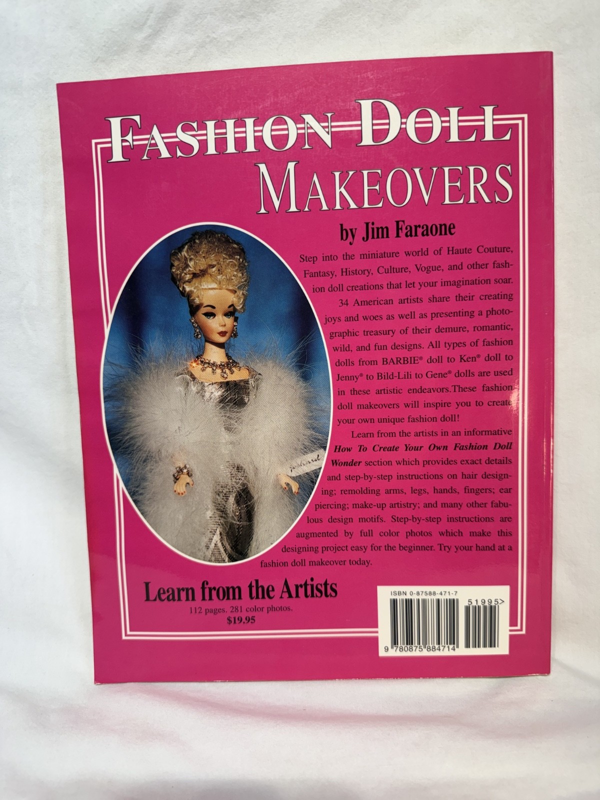 Jim Faraone Fashion Doll Makeovers Paperback 1996 112 Pages