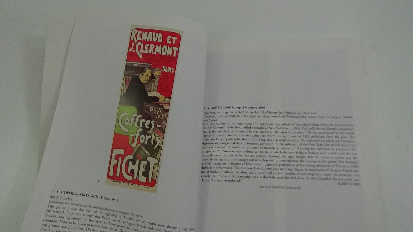 Swann 100 Rare & Important Art Nouveau Posters Dec 2003 123-Page Book #890