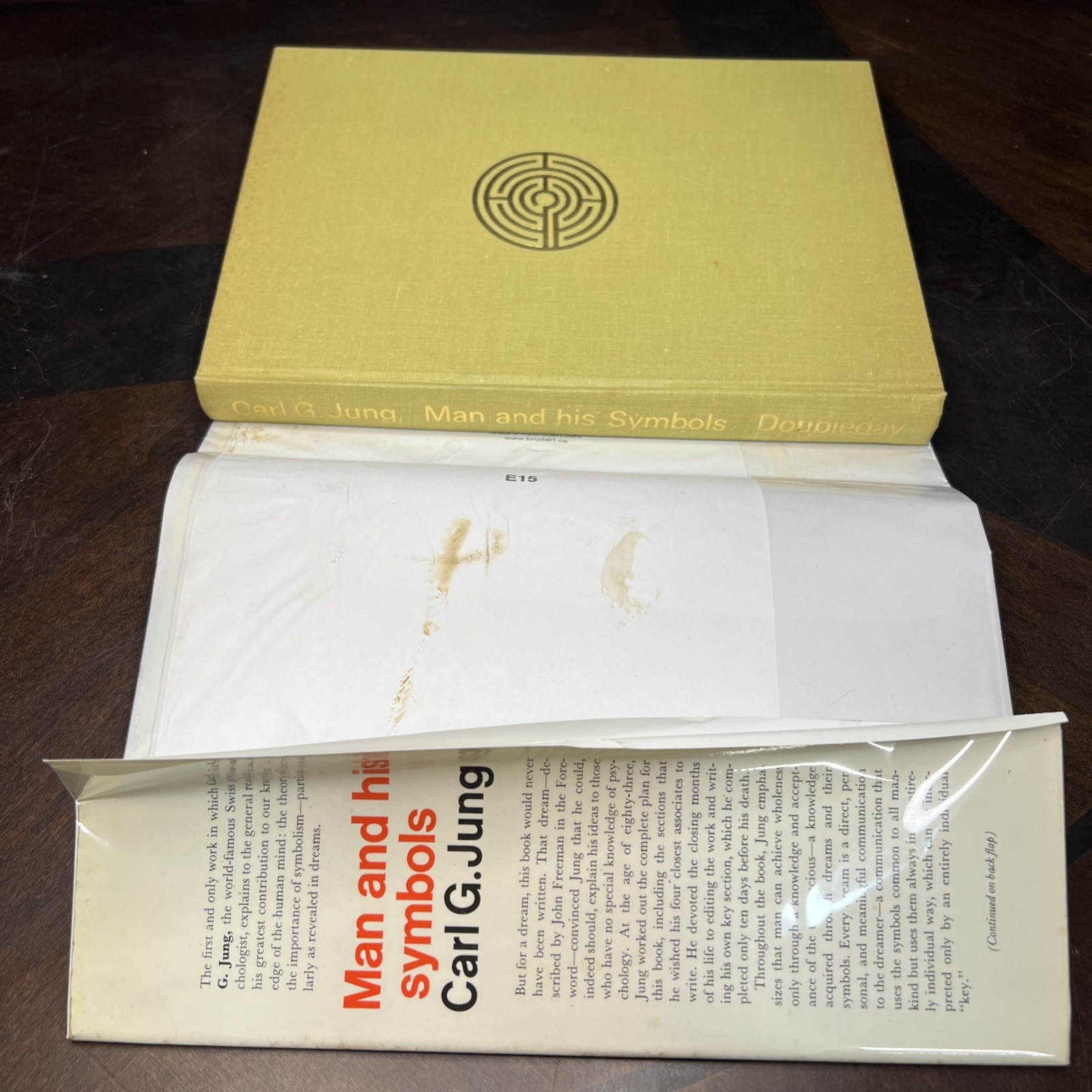 Man and His Symbols – Carl G Jung 1964 HCDJ Good Printed in Yugoslavia (5-6)