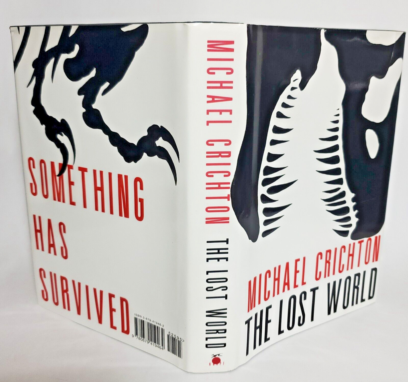 THE LOST WORLD Michael Crichton 1995 First Edition First Printing HC$DJ